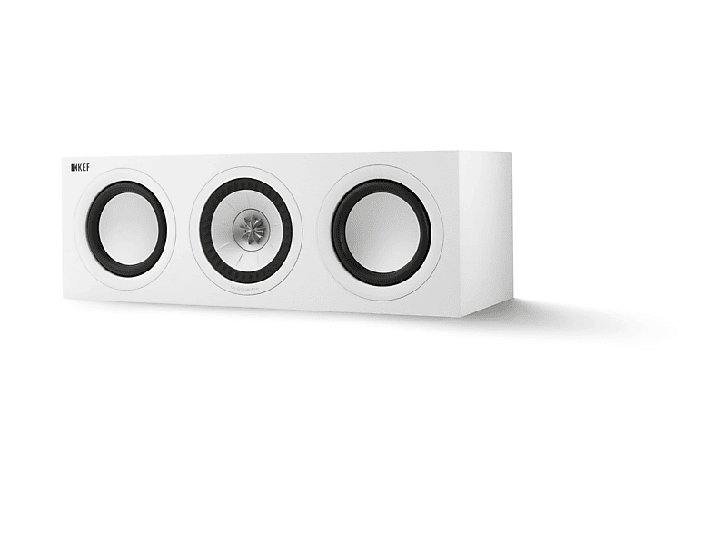 KEF Q250c Centerlautsprecher System Weiß 2-Wege Lautsprecher mit Uni-Q Center Treiber