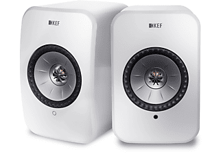 KEF KEF LSX Wireless Stereo-Musiksystem WLAN Lautsprecher (Uni-Q Treiber, Spotify, Tidal, AirPlay, Bluetooth, Weiß)