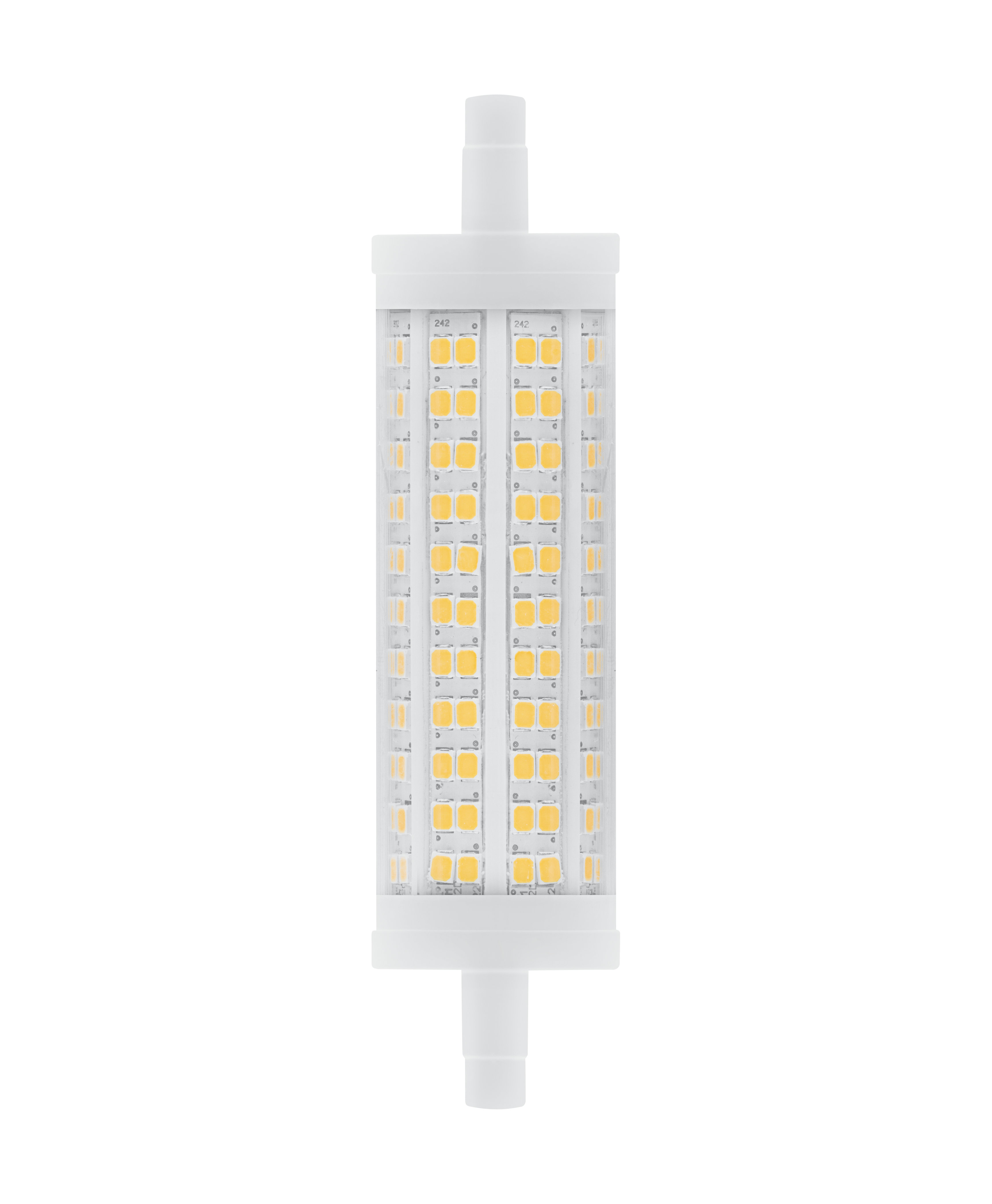 Röhre LED R7S 2452 DIM OSRAM  Lumen Warmweiß LED LINE