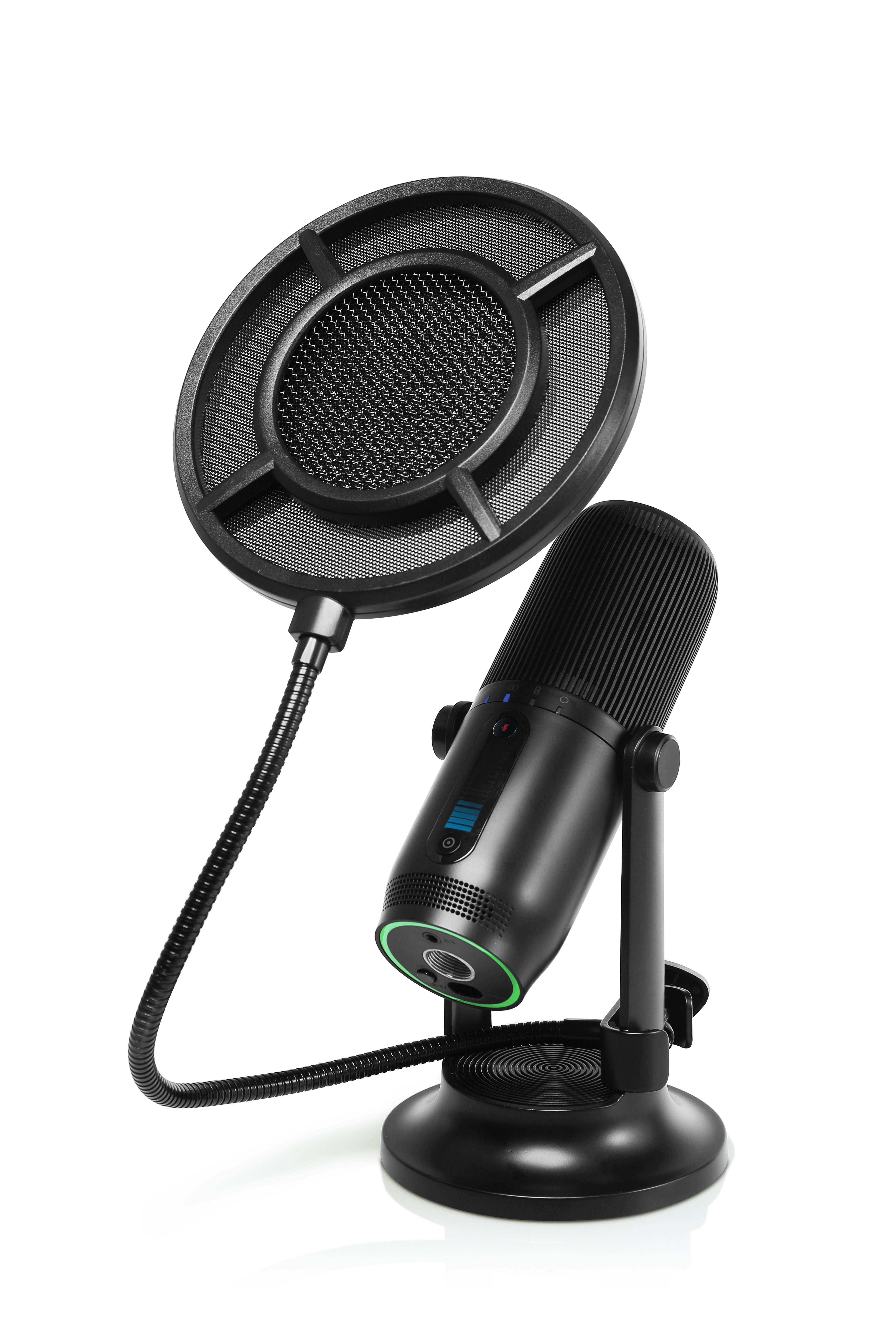 Schwarz Mikrofon, MDRILL THRONMAX KIT ONE