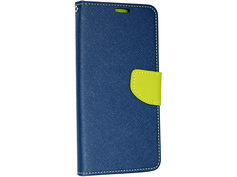 COFI Buch Samsung, Galaxy Tasche, A22 5G, Bookcover, Blau