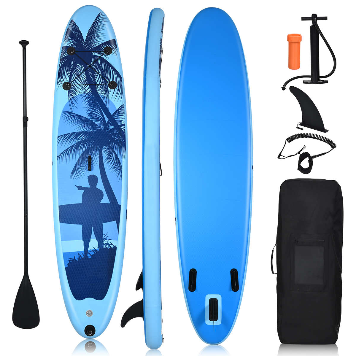 Siège De Kayak SKINFOX à Dossier Haut Pour SUP Et Planche à Pagaie – Assise Confortable Avec 4 Sangles Réglables (1,1 Kg)