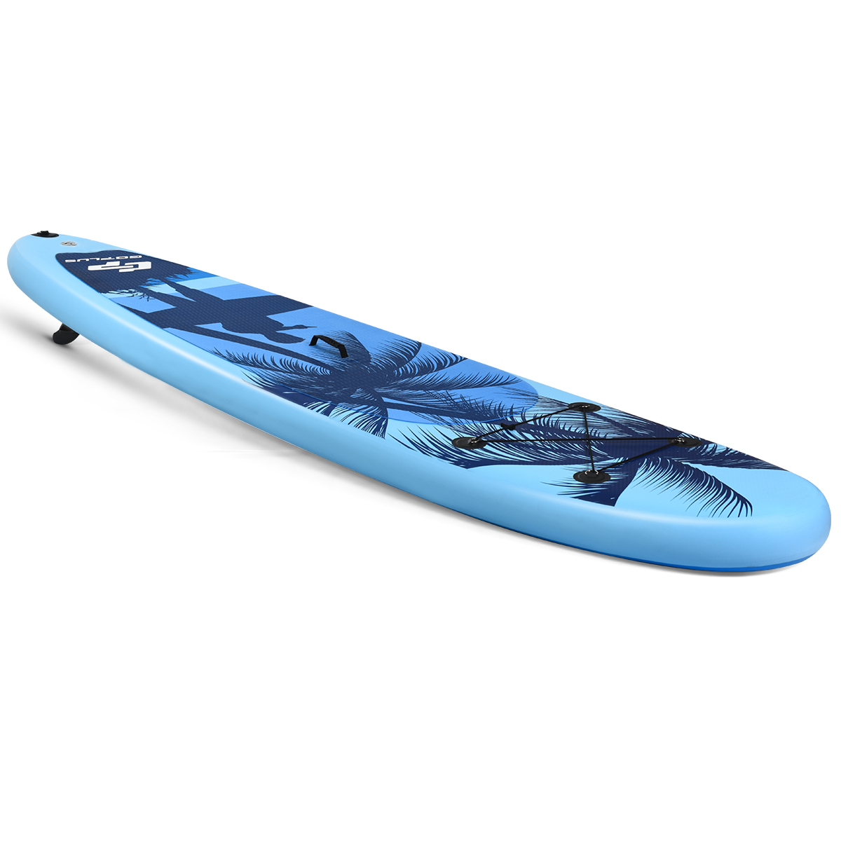 COSTWAY SUP Board Stand Blau Paddle, Up