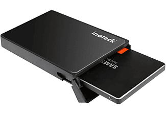 Caja Disco - USB 3.0, Caja Externa con UASP de HDD SSD SATA I/II/III de 7mm 9.5mm de Altura negro |