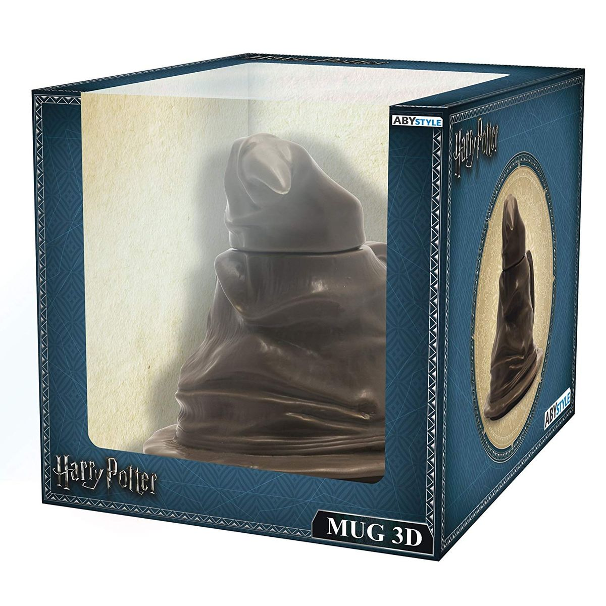 Harry Potter Sprechender Hut 3D Keramik mit Deckel Tasse