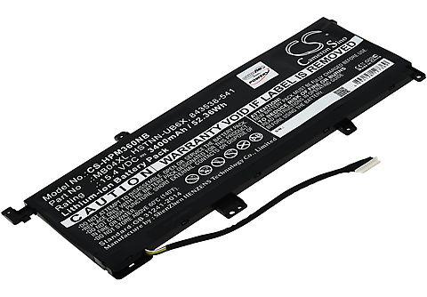 Batería - POWERY Batería compatible con HP modelo TPN-W120