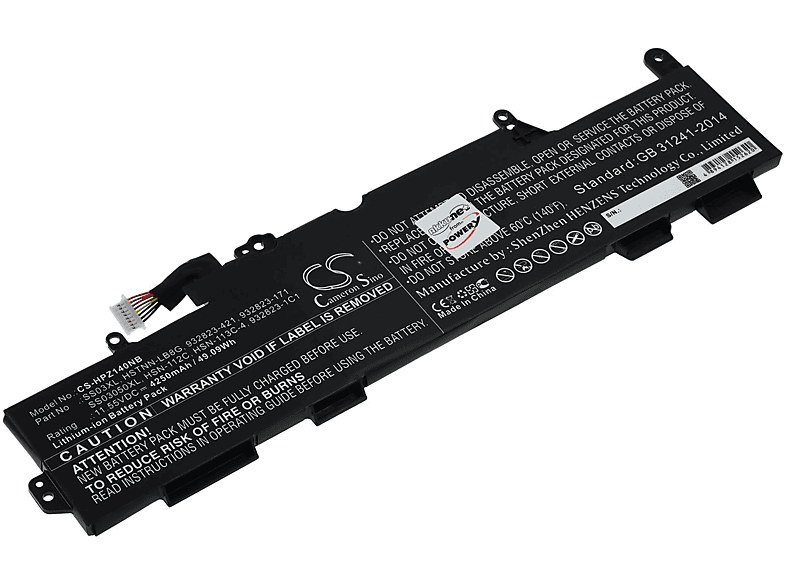 Batteria Per HP EliteBook 8740w – 14,4V, 5200mAh/75Wh, Li-Ion, Compatibile 100% - copertina
