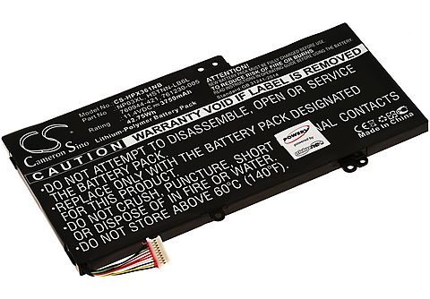 Batería - POWERY Batería compatible con HP modelo TPN-Q185