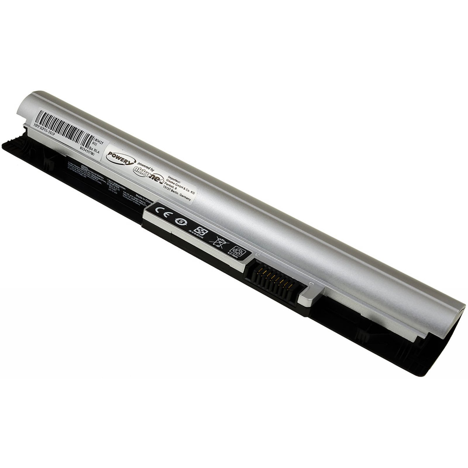 für 729759-241 11.1 Li-Ion Akku, Typ HP Akku POWERY Volt, 2600mAh