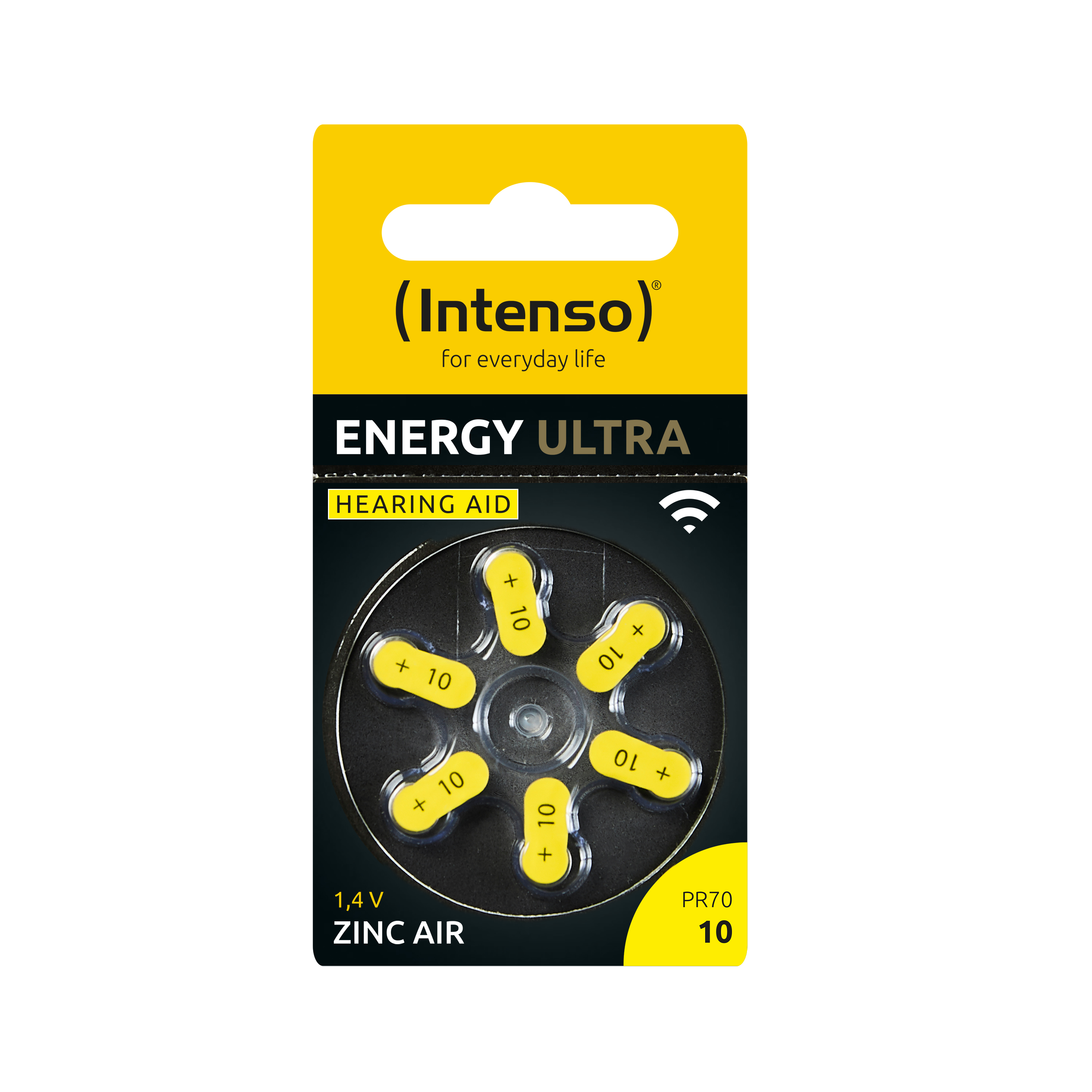 Ultra Energy Hörgeräte Batterie INTENSO A10 Batterie 6er Pack