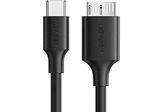 UGREEN Micro-USB 3.0 auf USB-C, Ladekabel, Schwarz