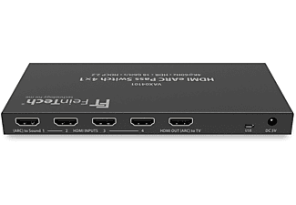 FEINTECH HDMI eARC Pass Switch 4x1 HDMI Switch