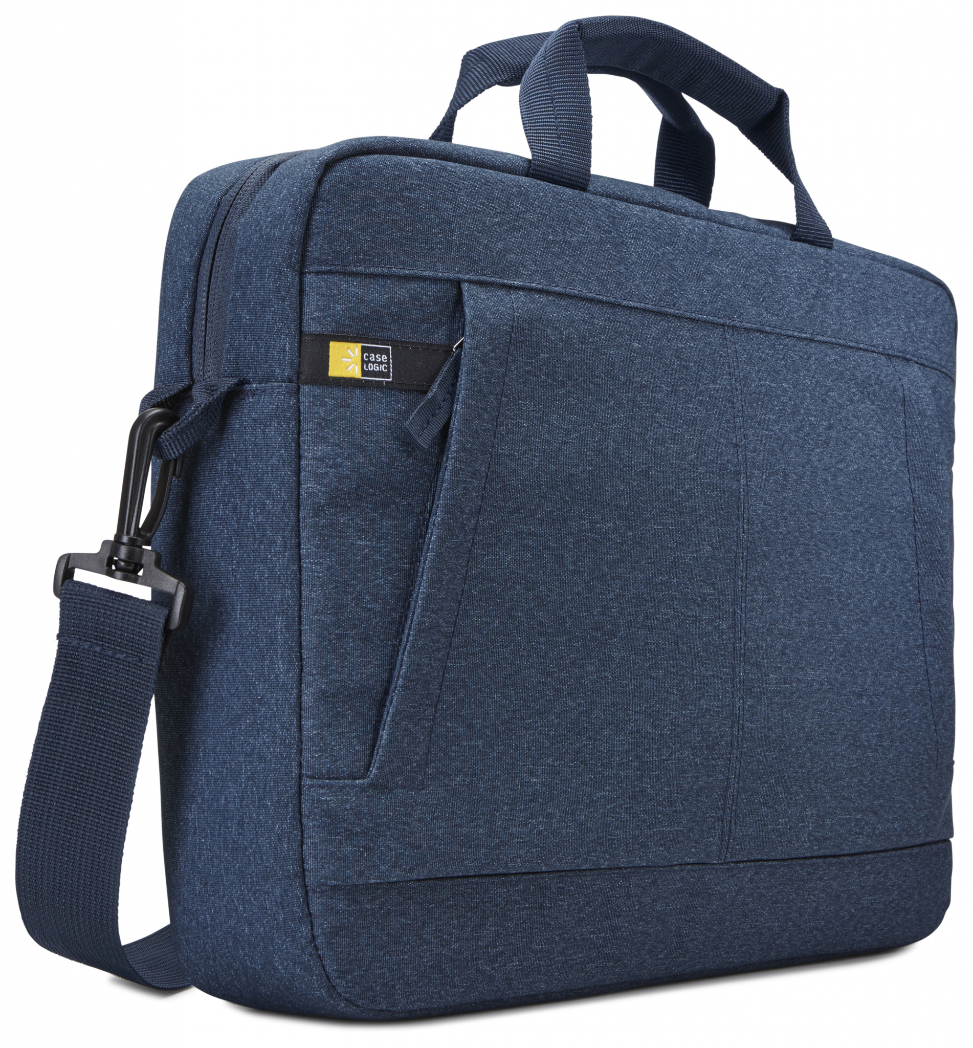 CASE LOGIC Huxton Notebooktasche Umhängetasche Polyester, Blau Universal für