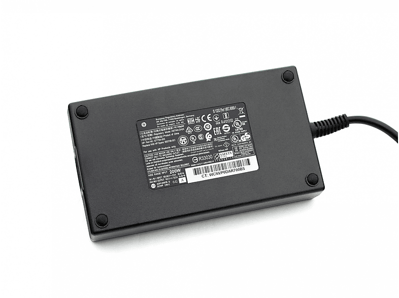 HP 609945-001 flaches Original Netzteil 200 Watt