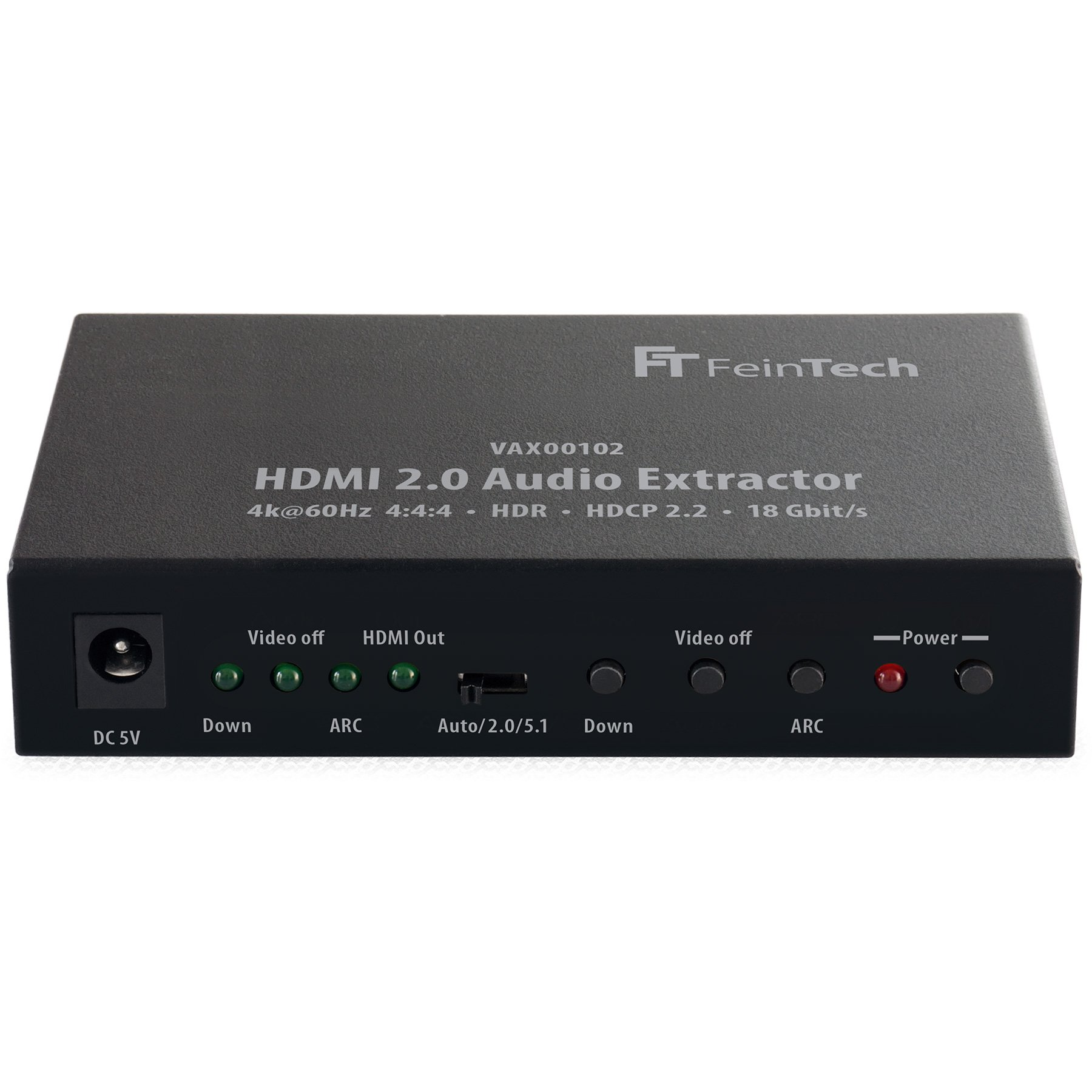 FeinTech VAX01203 HDMI 2.0 HD Audio Extractor Splitter voor DTS-HD