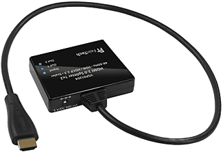 FEINTECH VSP01204 HDMI 2.0 Splitter 1x2 mit Scaler HDMI Verteiler