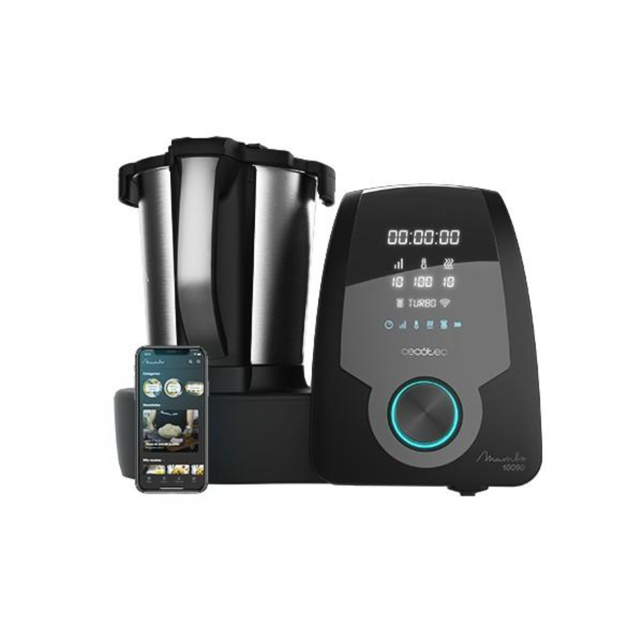Robot de cocina - Mambo 10090 CECOTEC, 230 V, Black