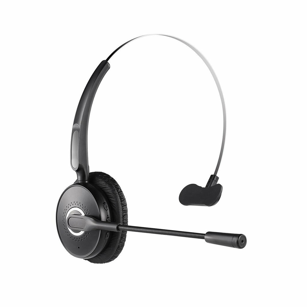 Office, On-ear Schwarz HAPPYSET Headset Bluetooth