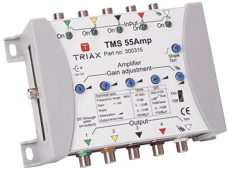 TRIAX TMS 55 AMP Verstärker Verstärker | Antennen- & TV-Zubehör