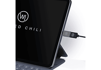 WICKED CHILI 2 Stück OTG 3.2 Gen.1 USB-C auf USB-A Adapter für iPad Pro, Air, MacBook, Galaxy, Surface & Laptop USB C Stecker für Festplatte und Stick