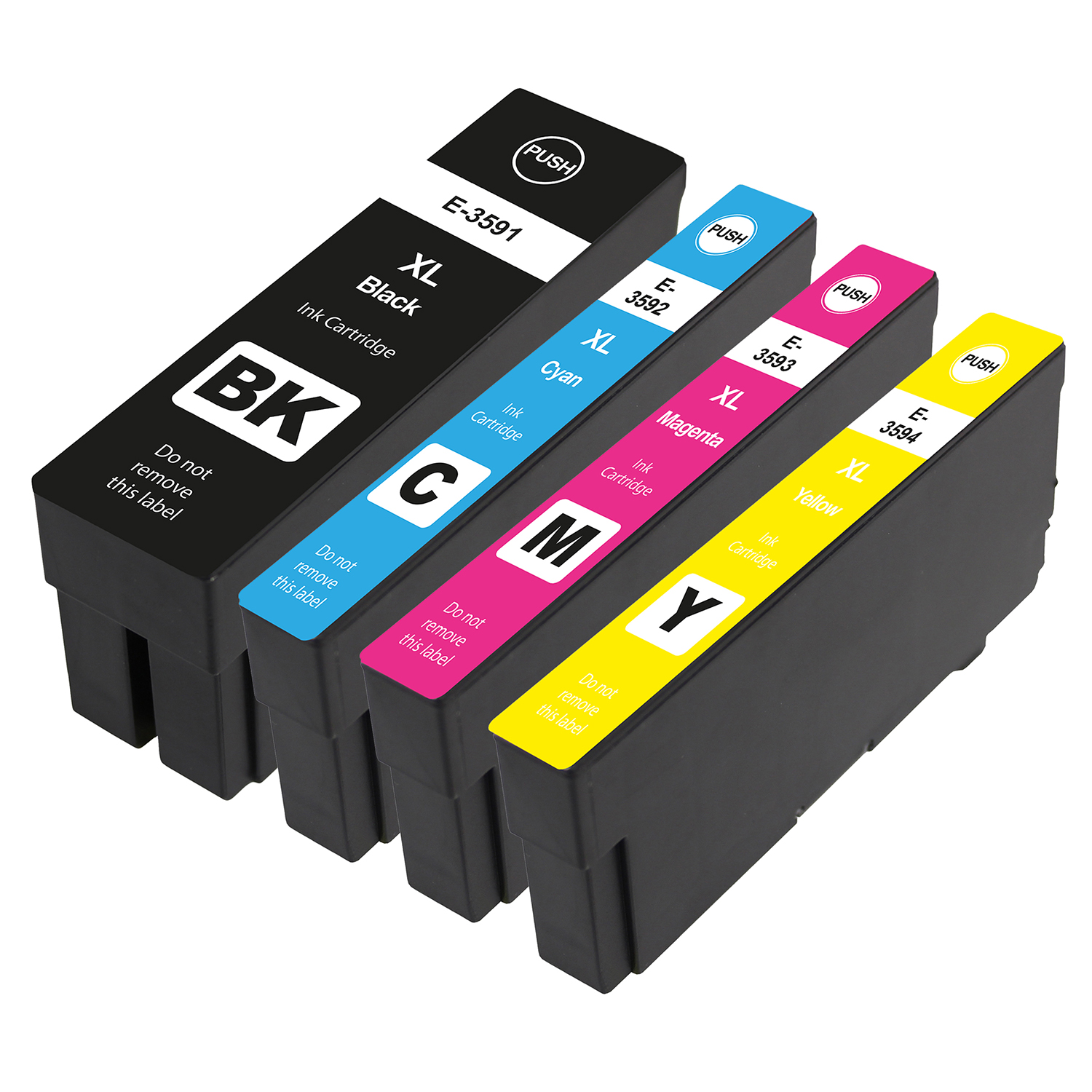 yellow (C cyan, 35XL NINETEC T3591-T3594 13 35994010) Epson black, Set Tintenpatronen T 4er ersetzt magenta,