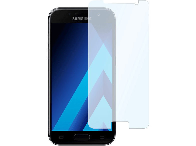 Displayschutz(für Samsung SLABO Premium SM-A320) Glass Tempered Panzerglasfolie A3 Galaxy (2017)