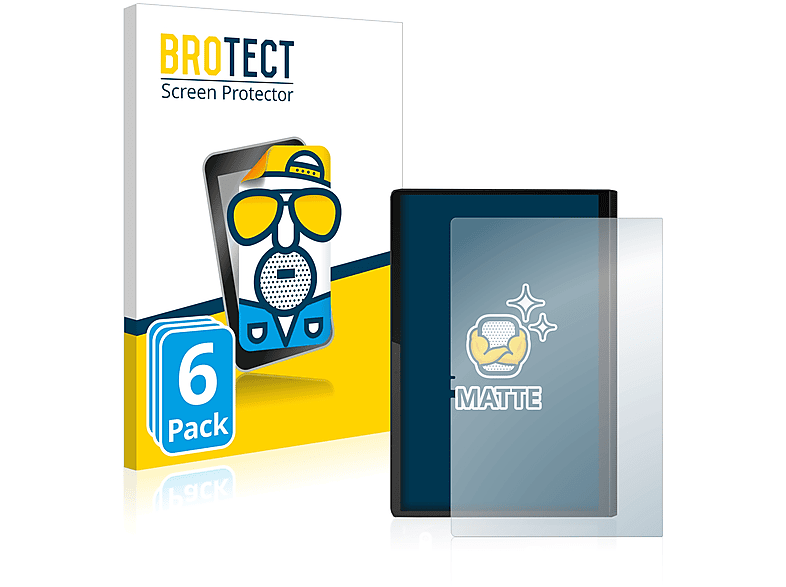 BROTECT 6x matte Schutzfolie(für Lenovo Yoga Tab 13 (Hochformat))