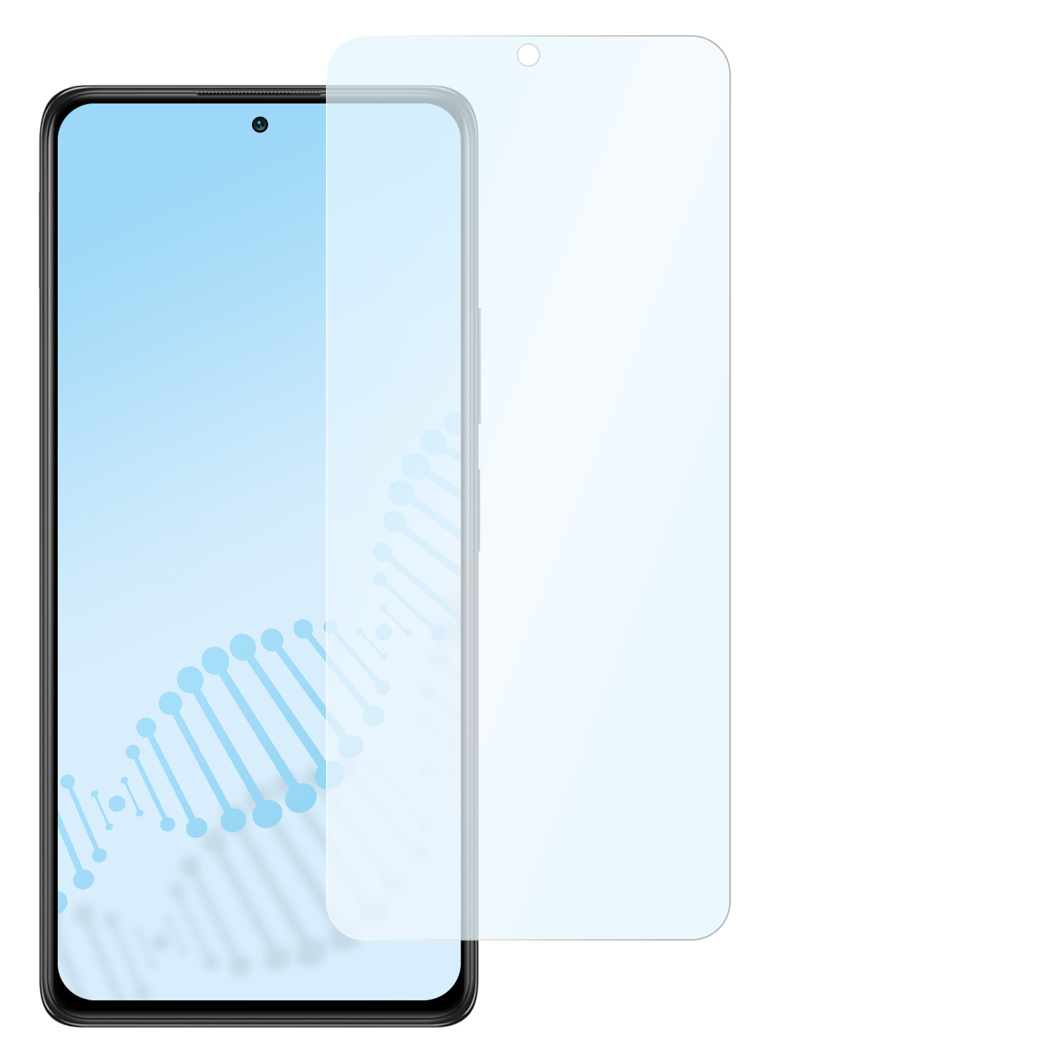 SLABO antibakterielle flexible Note Xiaomi 10 Hybridglasfolie Redmi Redmi Displayschutz(für | Note (6,43\