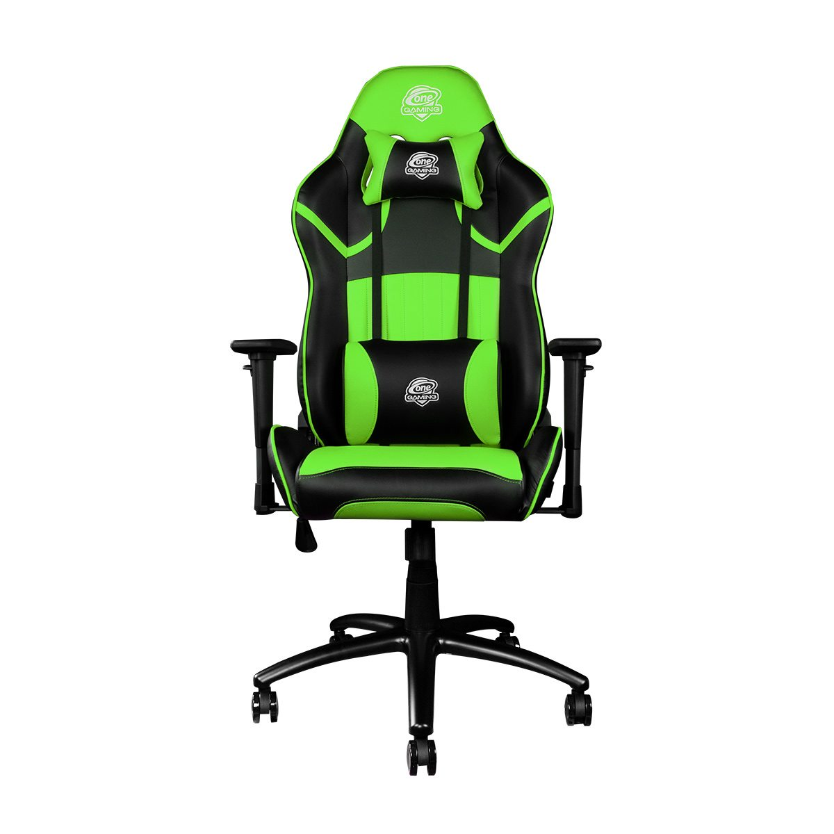 ONE GAMING Chair Pro Green - Stuhl, schwarz Gaming grün