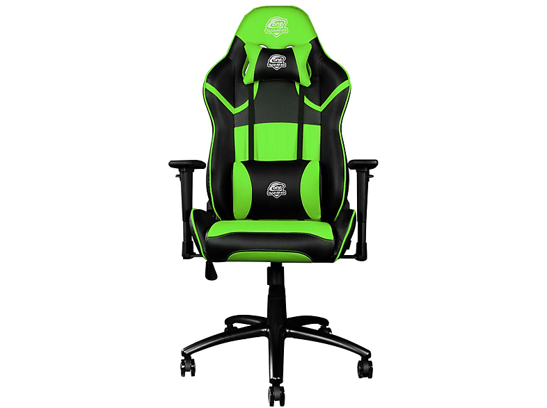 ONE GAMING Chair Pro Green Gaming Stuhl, schwarz - grün