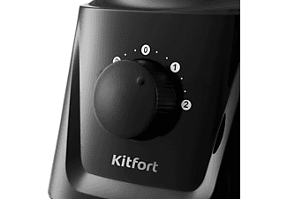KITFORT KT-1356-1 Küchenmaschine, Schwarz/ Transparent)