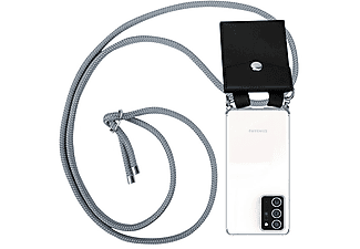 CADORABO TPU Handy Kette SILBER, Backcover, Samsung, Galaxy NOTE 20 PLUS, SILBER GRAU