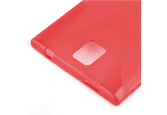 carcasa de móvil  - Funda flexible para móvil - Carcasa de TPU Silicona ultrafina CADORABO, Blackberry, Q30, rojo infierno