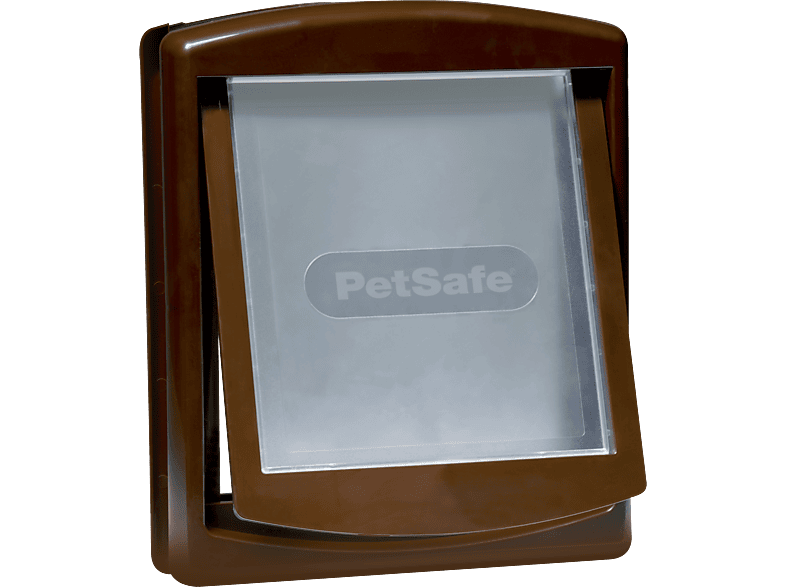 PETSAFE Staywell® braun Original Haustiertüre Verschlussoptionen, mittel, 2 Haustiertür mit