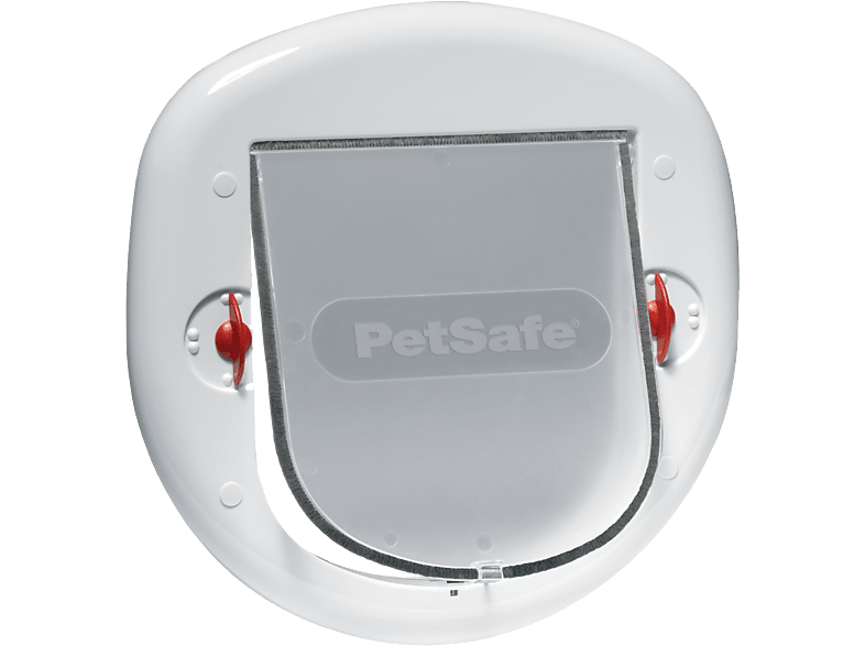 PETSAFE Staywell® Große Katze/kleiner Hund Haustiertüre – Weiß Haustiertür