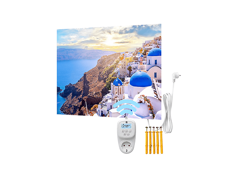 Bringer Bild Riscaldamento A Infrarossi Con Stampa UV 100x60 Cm - Quadro Riscaldante Kumano Giappone