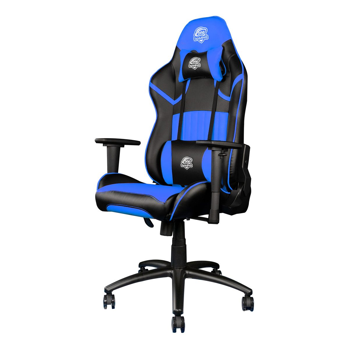 ONE GAMING Chair Pro Dark blau Gaming Stuhl, schwarz - Blue