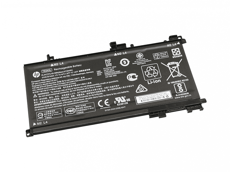 HP TE04XL Original 15,4V Li-Polymer Akku, 15.4 Volt, 4112 mAh
