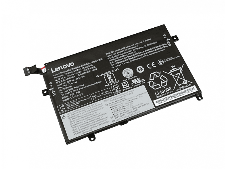 LENOVO 11.1 4050 Original Volt, Akku, SB10K97570 Li-Polymer mAh