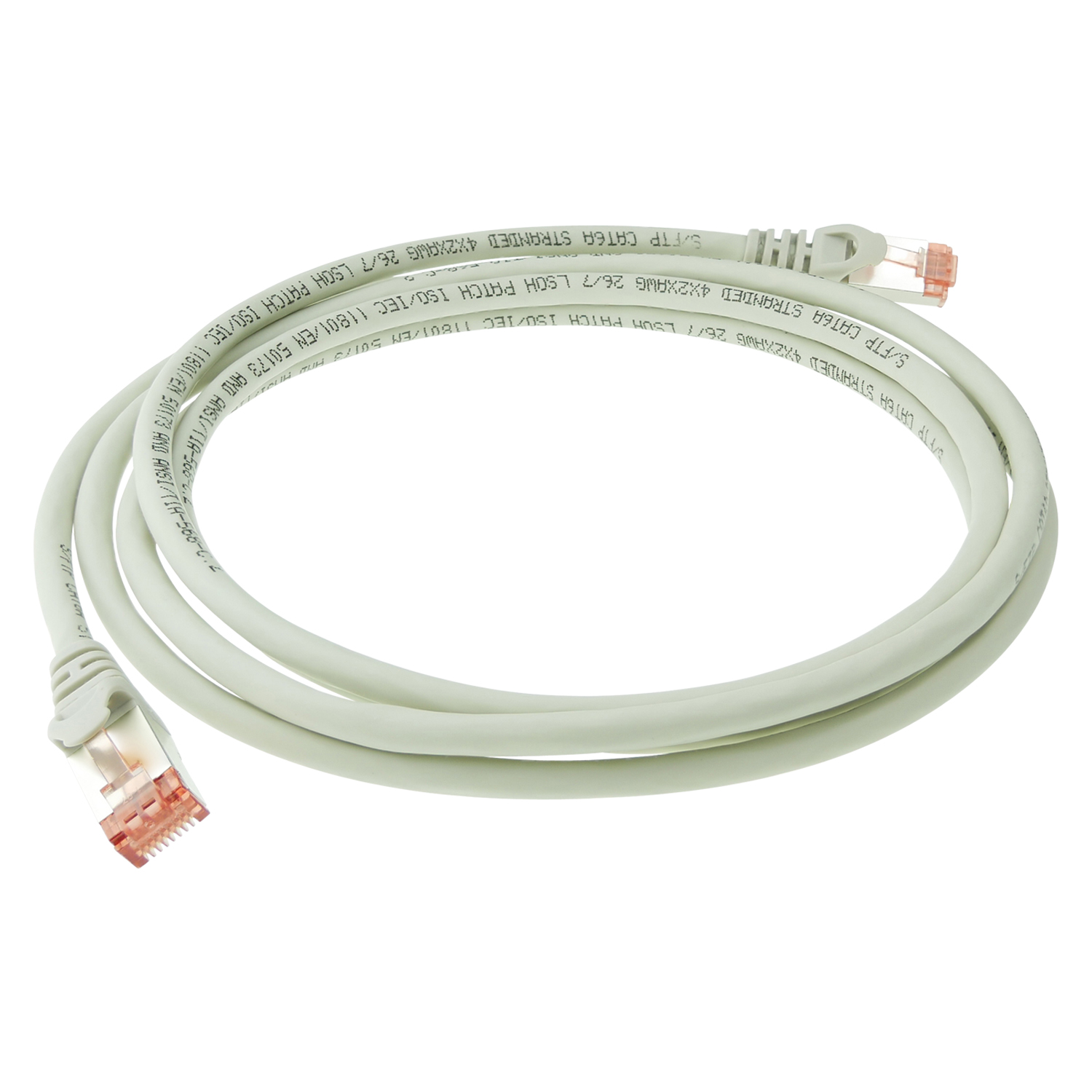 Patchkabel m 5,0m 5,0 10 Lankabel Gigabit, Netzwerkkabel, RJ45 AIXONTEC Ethernetkabel Cat.6A