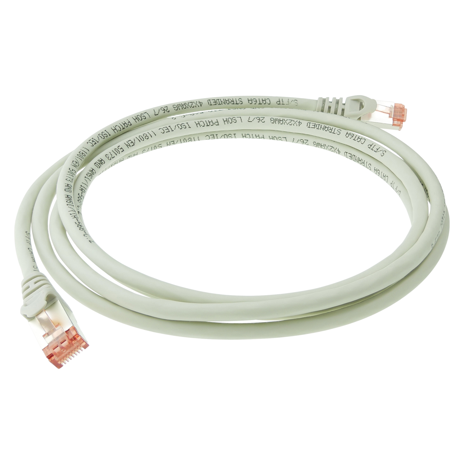 AIXONTEC 5x Gigabit, RJ45 Cat.6A 10,0 10 Ethernetkabel Lankabel Netzwerkkabel, m 10,0m Patchkabel