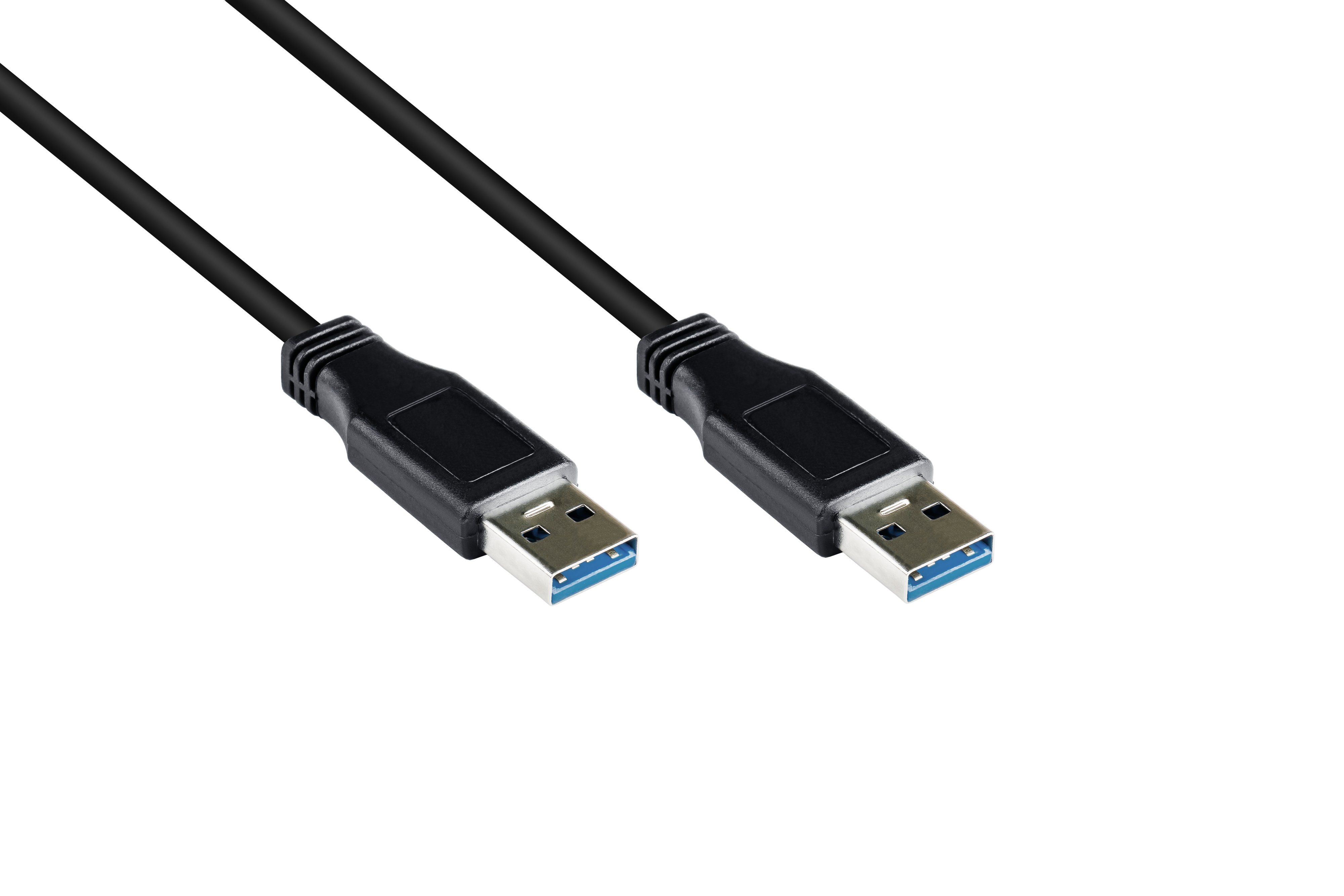 GOOD CONNECTIONS USB 3.0 Stecker an Stecker A A, Anschlusskabel schwarz