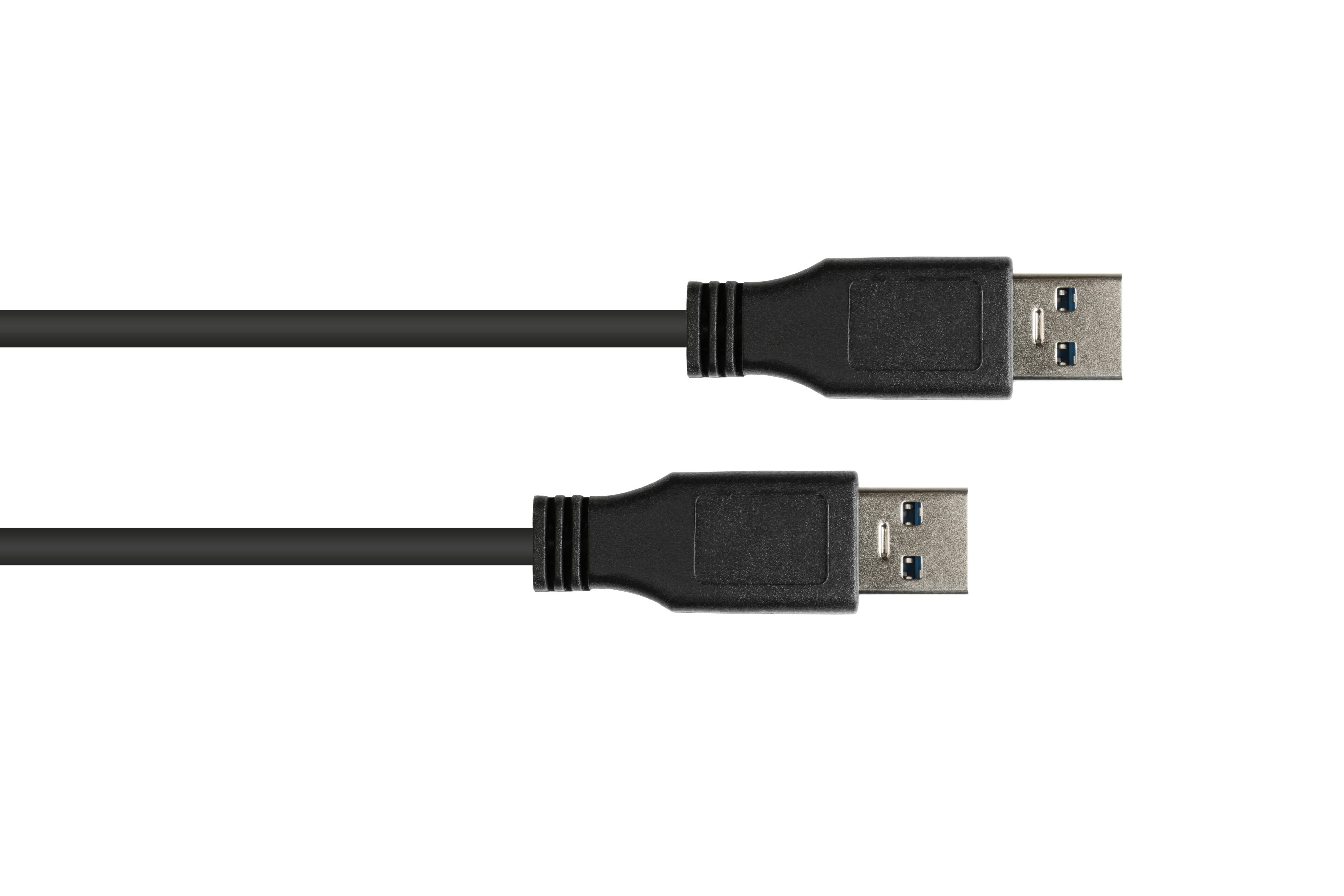 GOOD CONNECTIONS 3.0 Anschlusskabel Stecker A, schwarz an USB Stecker A