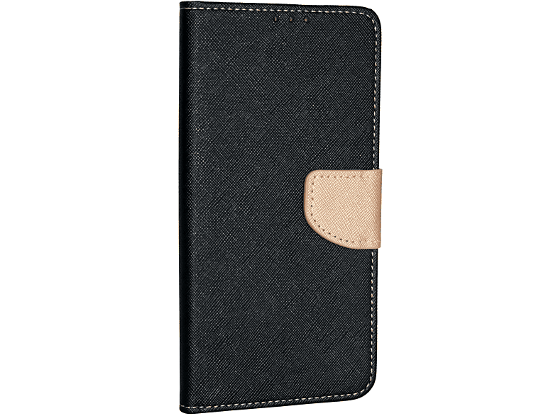 Redmi Xiaomi, Tasche, Pro, Buch Schwarz-Gold Note 10 Bookcover, COFI