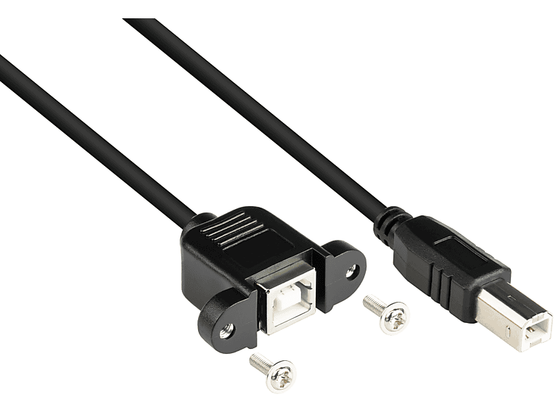 Cavo USB 2.0 Da USB A A B Maschio-Maschio – V7 – Lunghezza 3 Metri – Colore Grigio – Per Stampanti, Scanner E Dispositivi Audio - 2