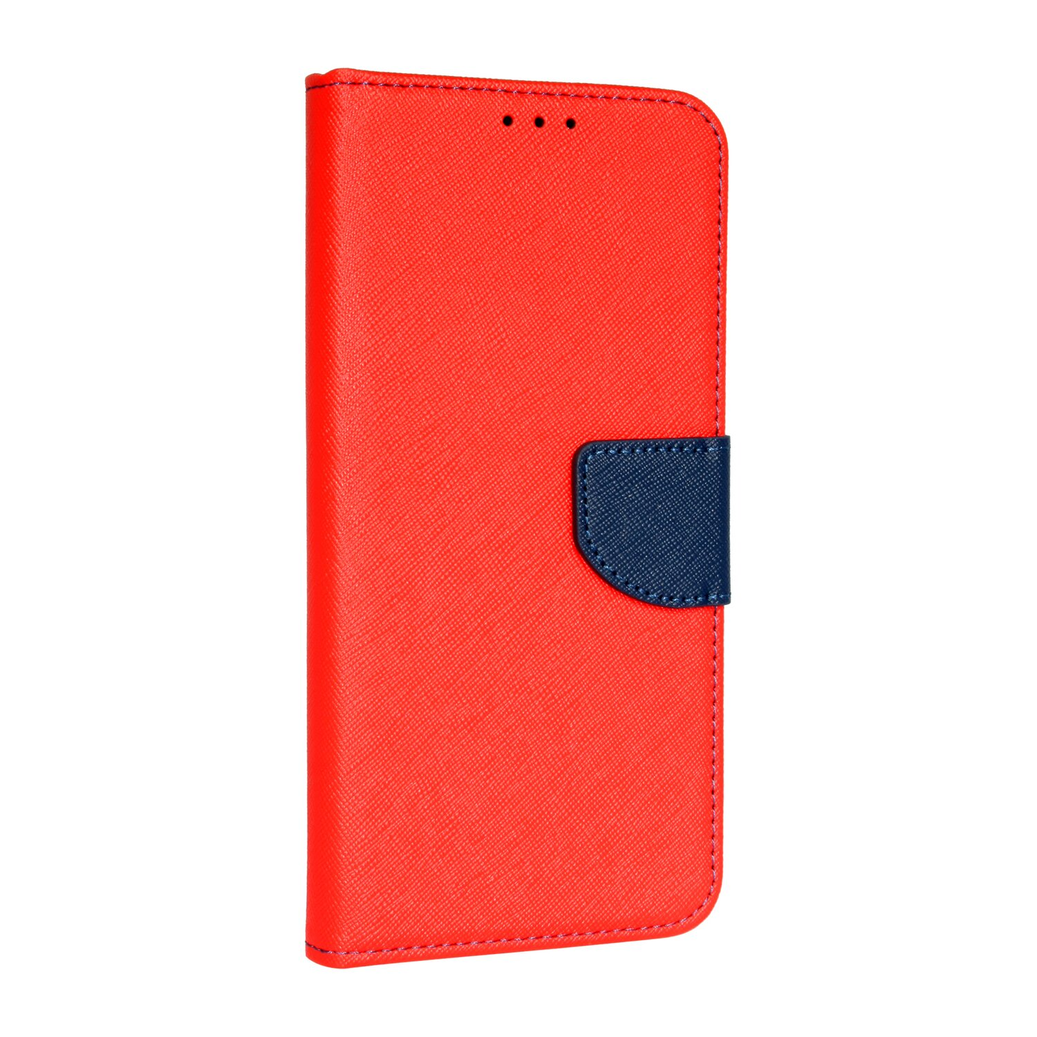 COFI Buch Tasche, Bookcover, Xiaomi, Rot-Blau 10 Pro, Redmi Note