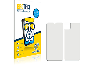 BROTECT Airglass klare Schutzfolie(für Samsung Galaxy A22 5G (Display+Rückseite))