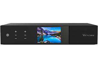 VU+ Duo 4K SE 2xDVB-S2X FBC Twin 4K Sat Receiver (HDTV, PVR-Funktion=optional, Twin Tuner, DVB-S, DVB-S2, Schwarz)