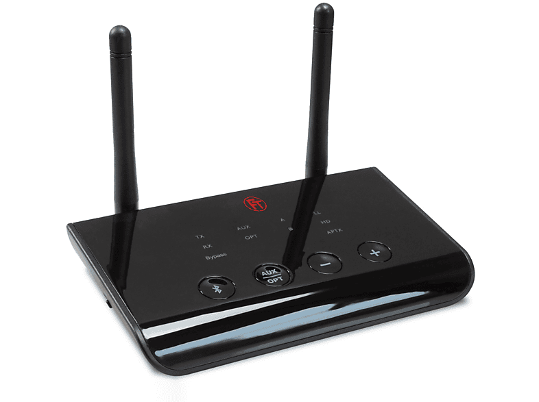 Low Empfänger) SPDIF FEINTECH HD (Sender Receiver Latency Transmitter Bluetooth ABT00102 Adapter Audio und schwarz aptX & 5.0 Audio