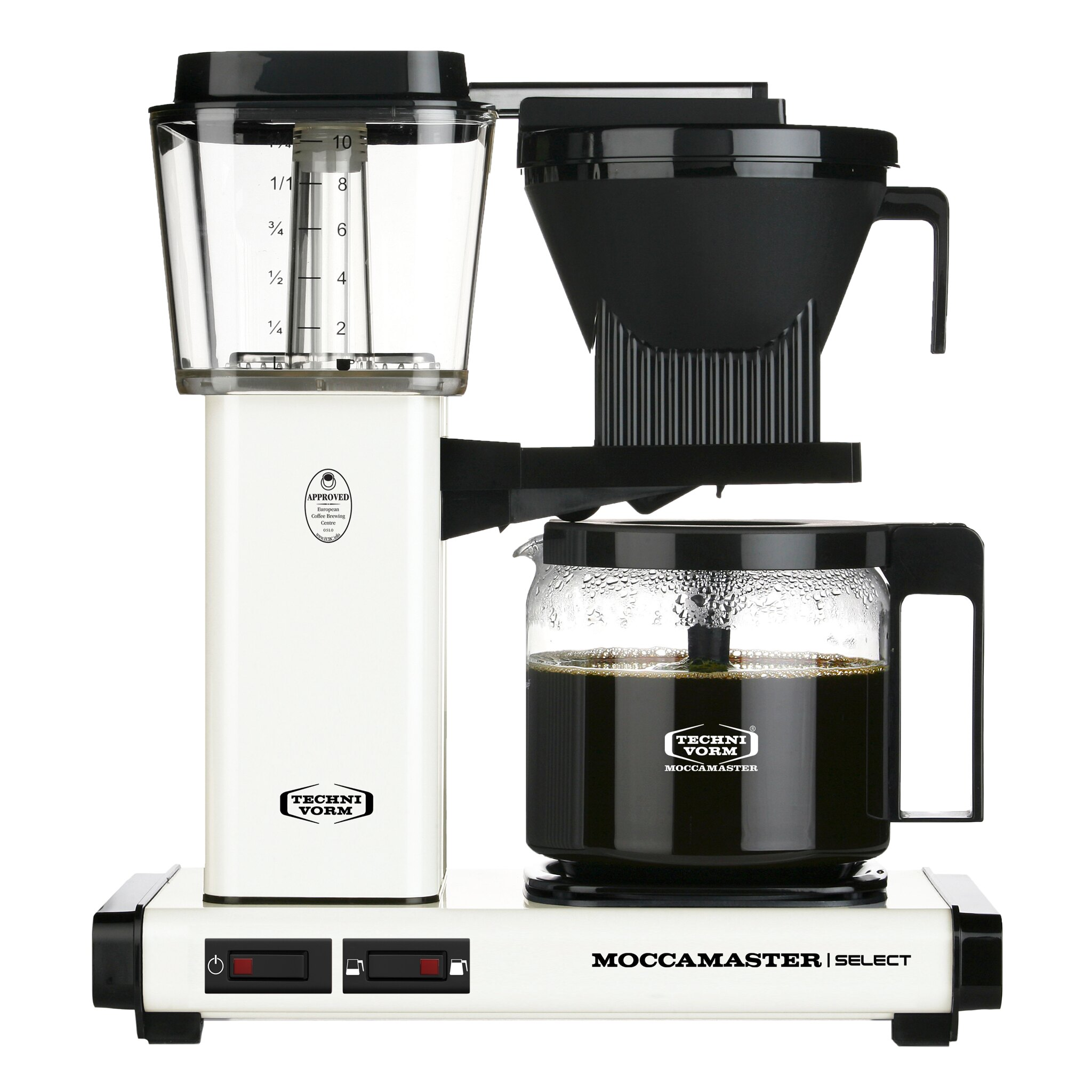 Off Select White Filterkaffeemaschine KBG MOCCAMASTER